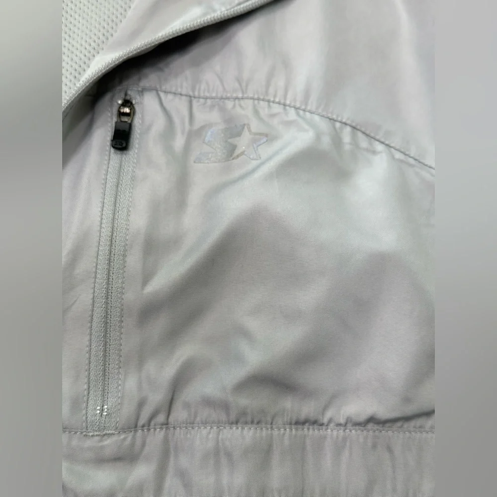 Vintage Starter Grey Jacket Mens‎ Size Large